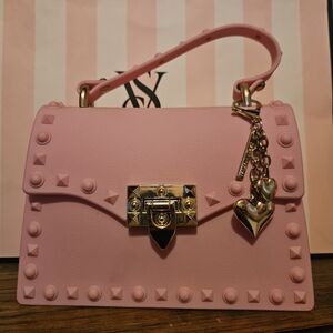 Pink Studded Handbag
